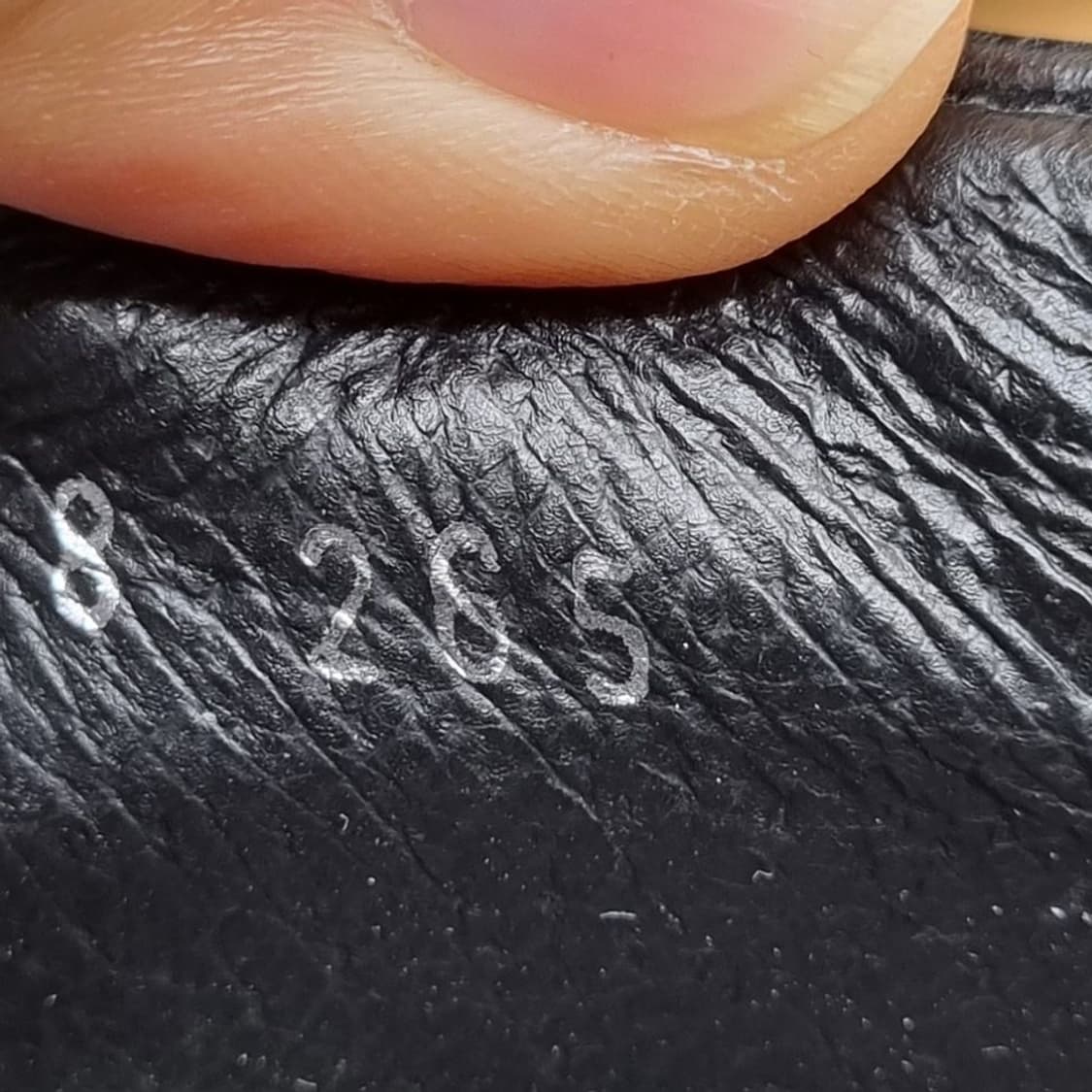 무크 남성가죽스니커즈 실사이즈270. 상품이미지6