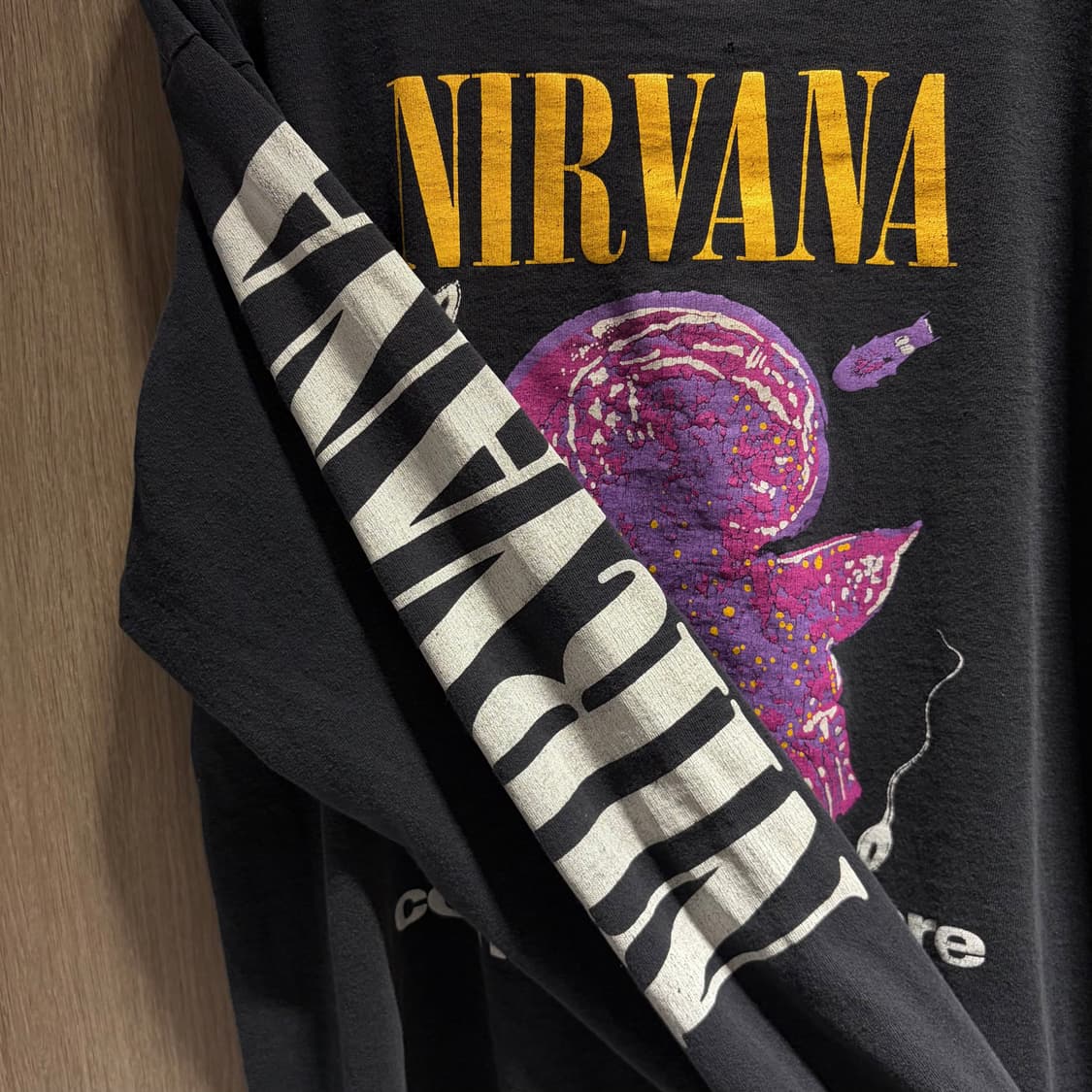 NIRVANA “COME AS YOU ARE”  빈티지 티 상품이미지3