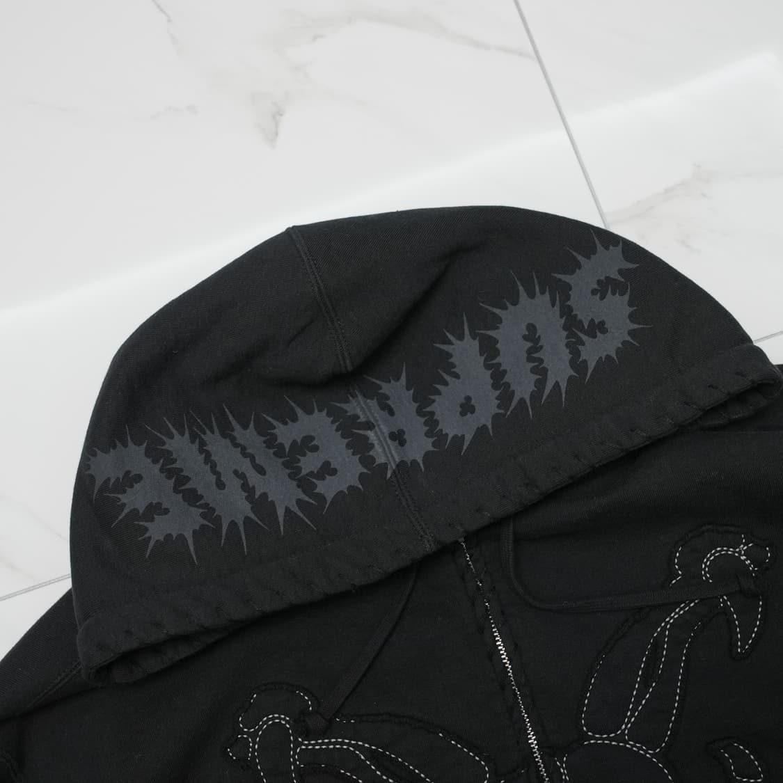 [XL] 슈프림 요지 야마모토 집업 후드 블랙 상품이미지7