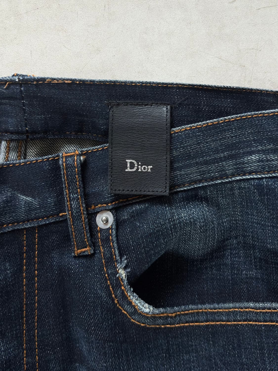 디올 옴므 에디슬리먼 본인기 슬림 스트레이트 데님 팬츠 (31) 상품이미지9