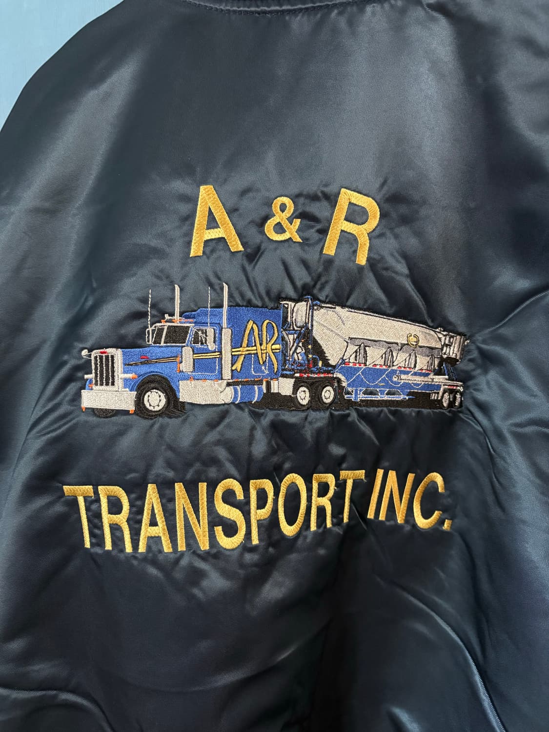 80-90‘s USA Birdie varsity Jacket. 상품이미지9