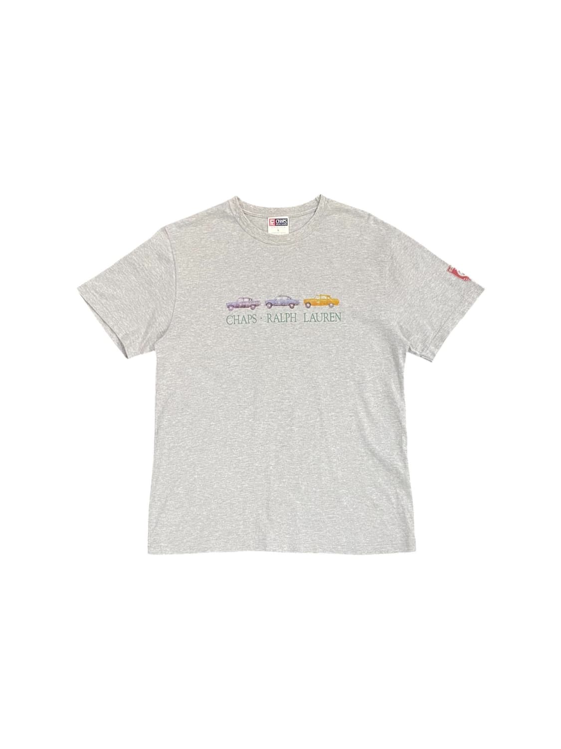 Chaps Ralph  Lauren 빈티지 카 로고 반팔 티셔츠 상품이미지1
