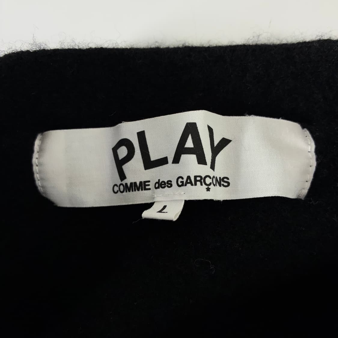 Comme Des Garcons 꼼데가르송 우먼스 블랙 골드외펜 가디건 상품이미지5