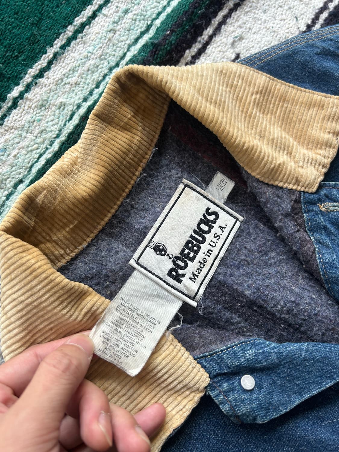 70,80‘s Roebucks chore jacket 상품이미지3