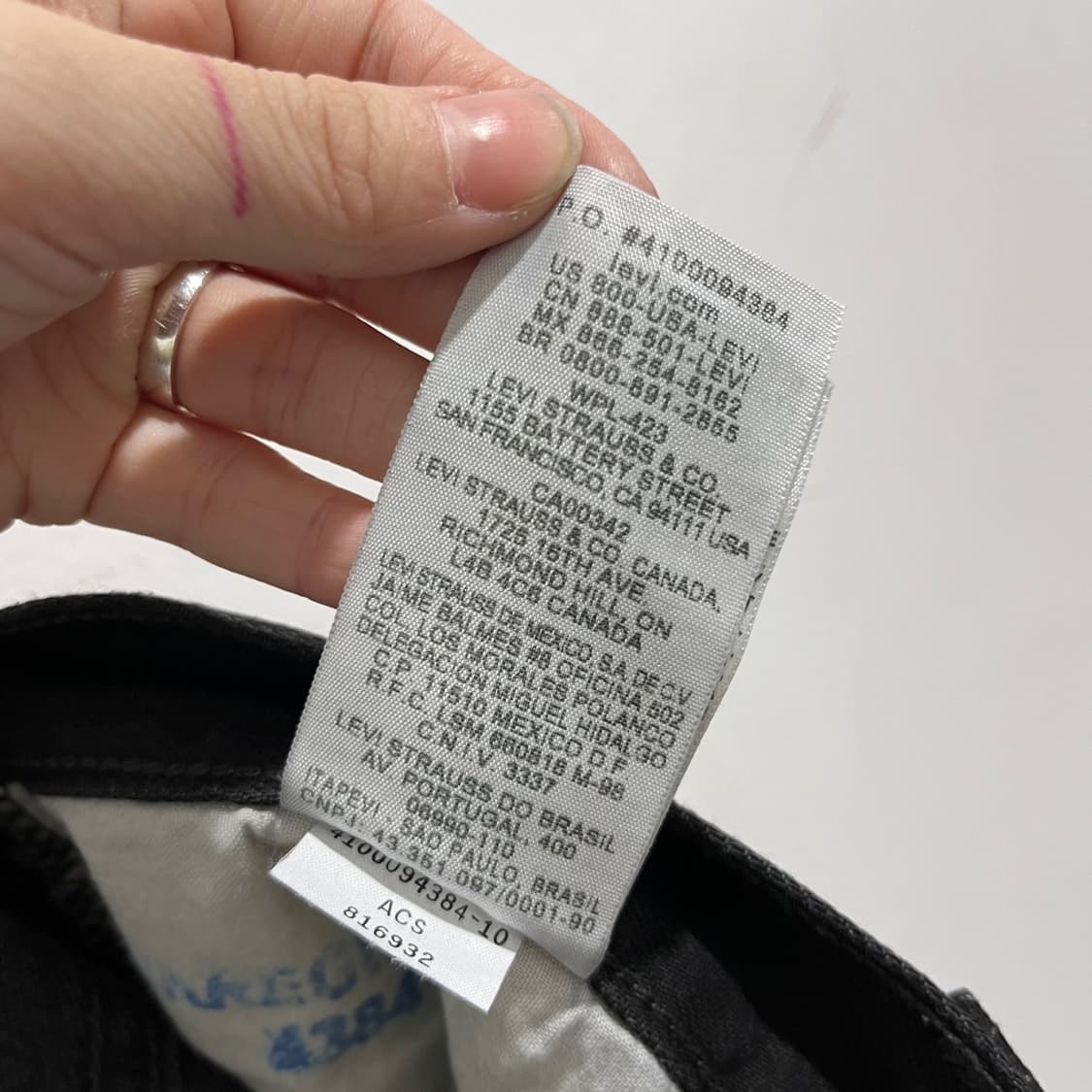 리바이스 501 데님팬츠 상품이미지8