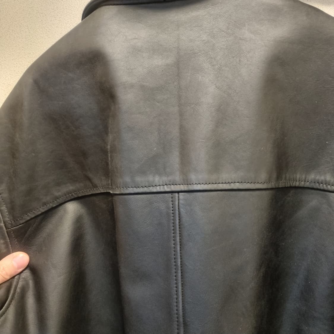 올드갭 레더 카코트 m 상품이미지6