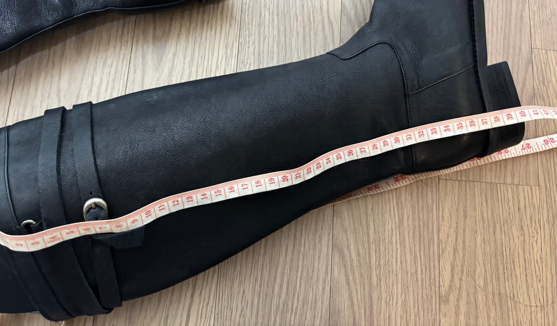 상태최상 가죽부츠 롱부츠 225 원가 36만 상품이미지6