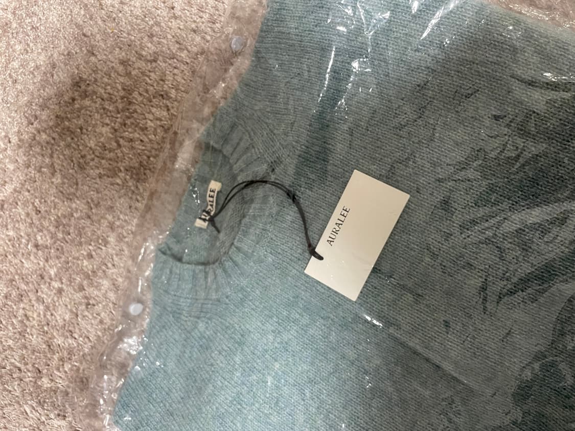 오라리 울 세틀랜드 니트 상품이미지1