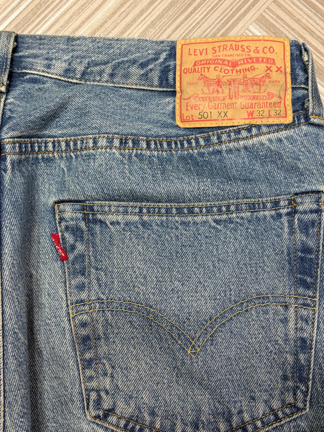 LVC 리바이스 55501 블랙잭 32사이즈 상품이미지3