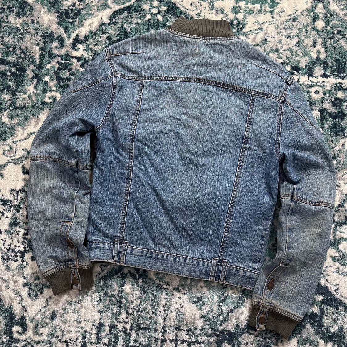 Armani 아르마니 익스체인지 y2k 데님 트러커 자켓(s) 상품이미지6