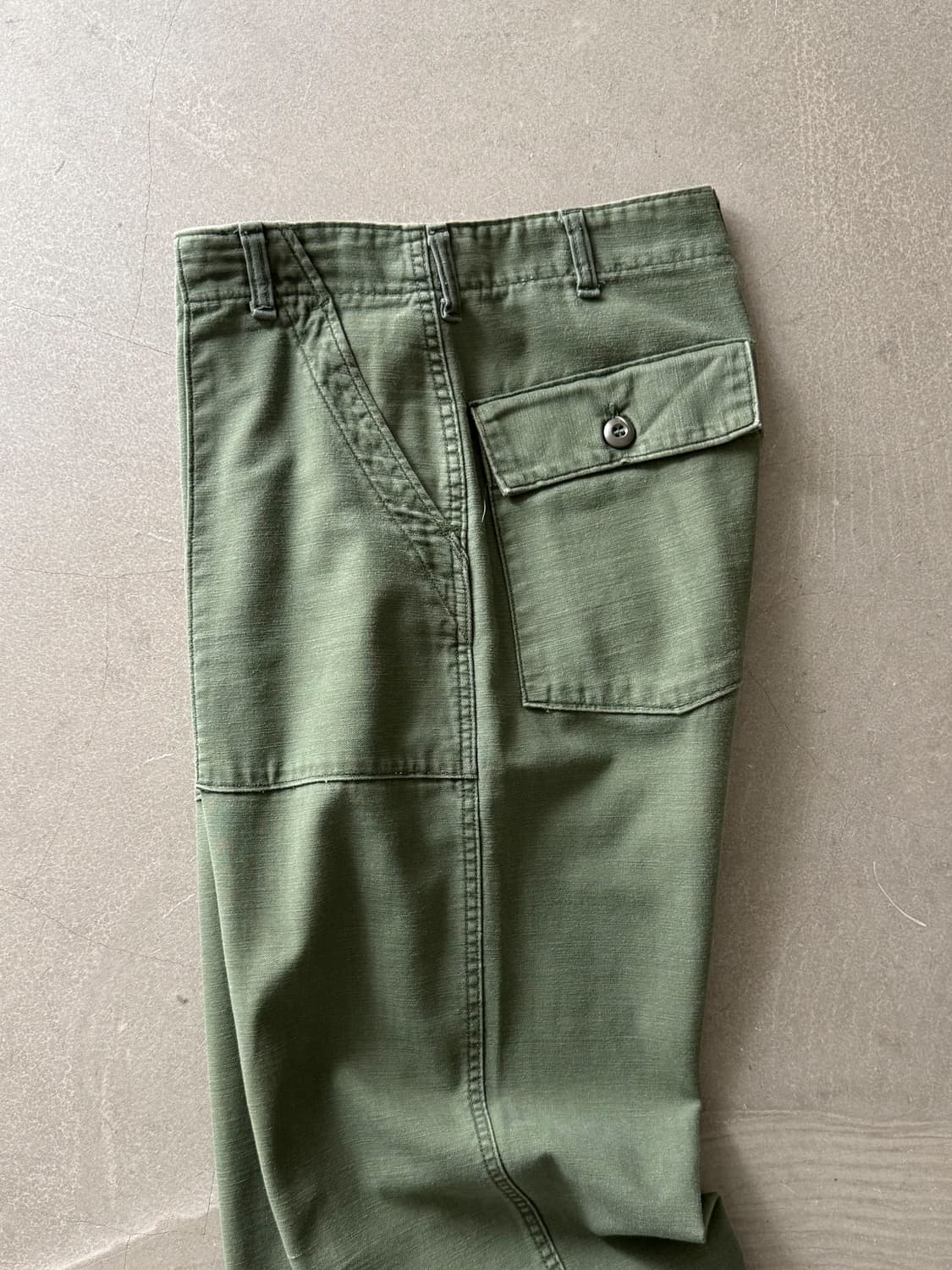 70s U.S Army OG-107 Fatigue Pants 상품이미지7
