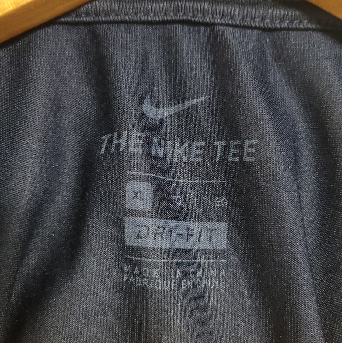 (XL) NIKE 나이키 드라이핏 기능성 반팔 티셔츠 다크 네이비 상품이미지2