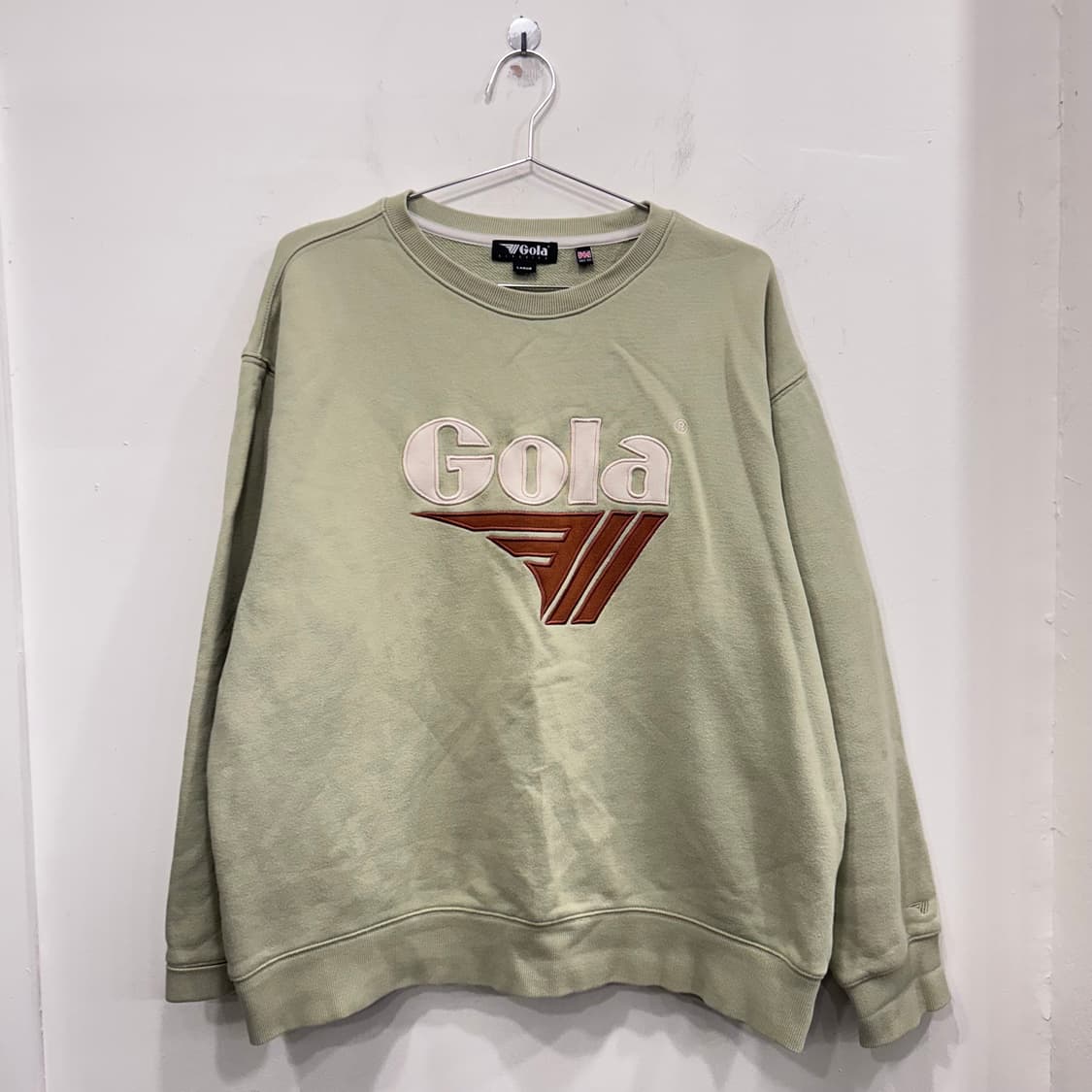 골라 클래식 빅로고 헤비코튼 맨투맨 상품이미지2