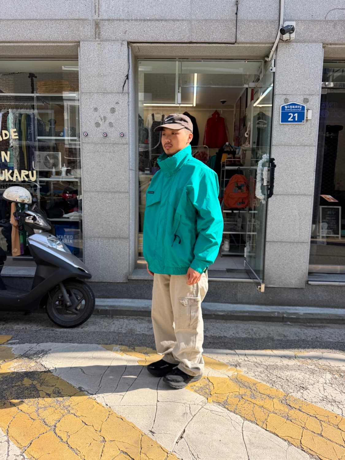 Columia whirlibird nylon jacket 상품이미지8