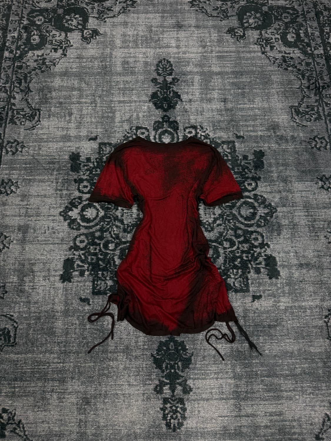 Kmrii shadow slash string t shirts 상품이미지7