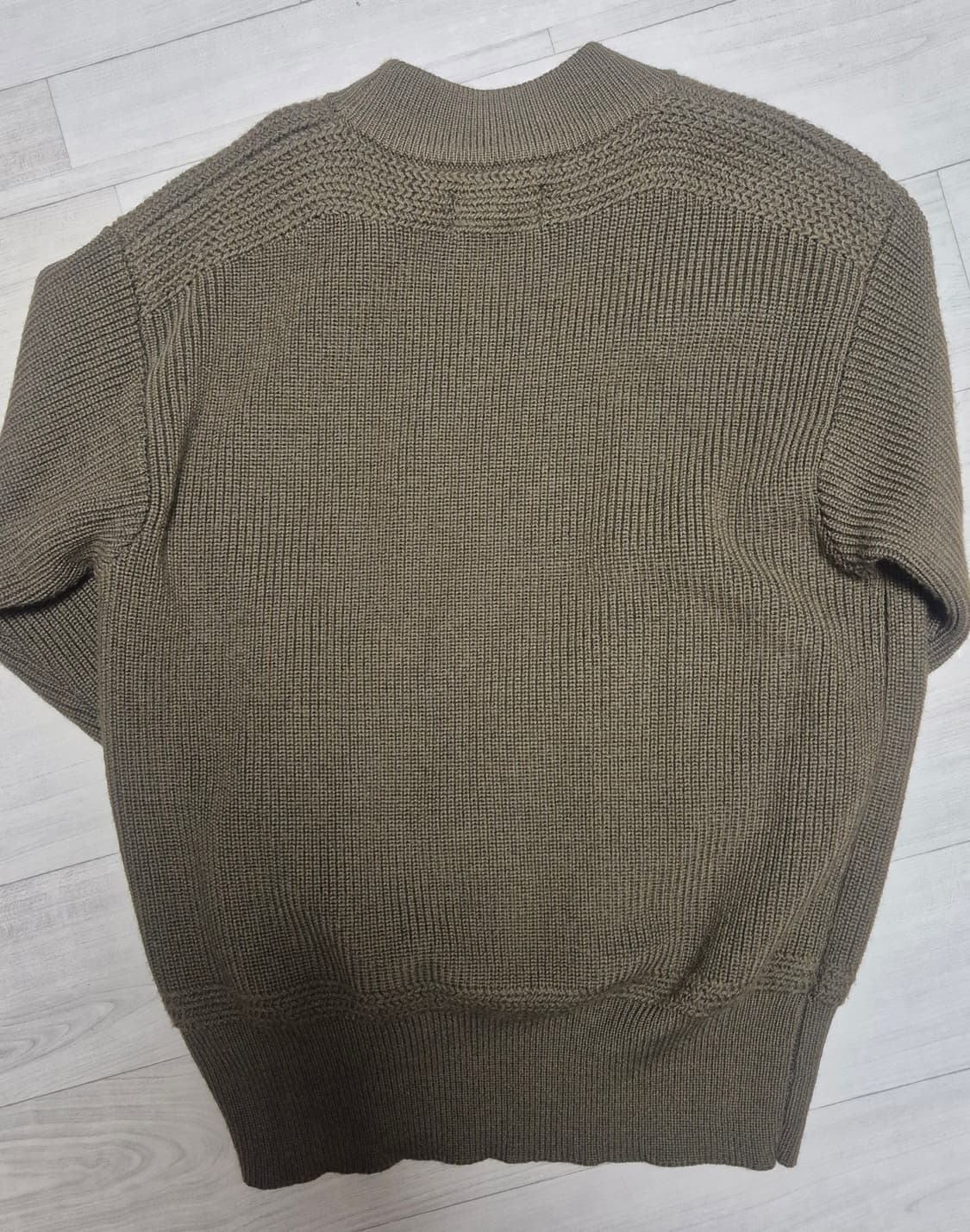 브론슨 USN Woolen Sweater Olive 상품이미지2
