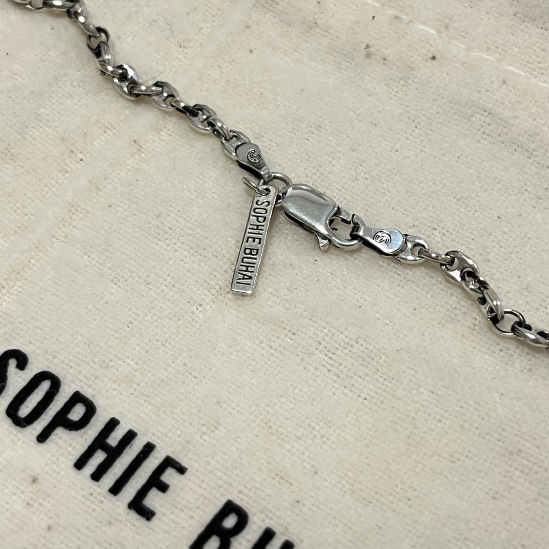 소피부하이 26ss 델리케이트 체인 목걸이/실버 상품이미지2