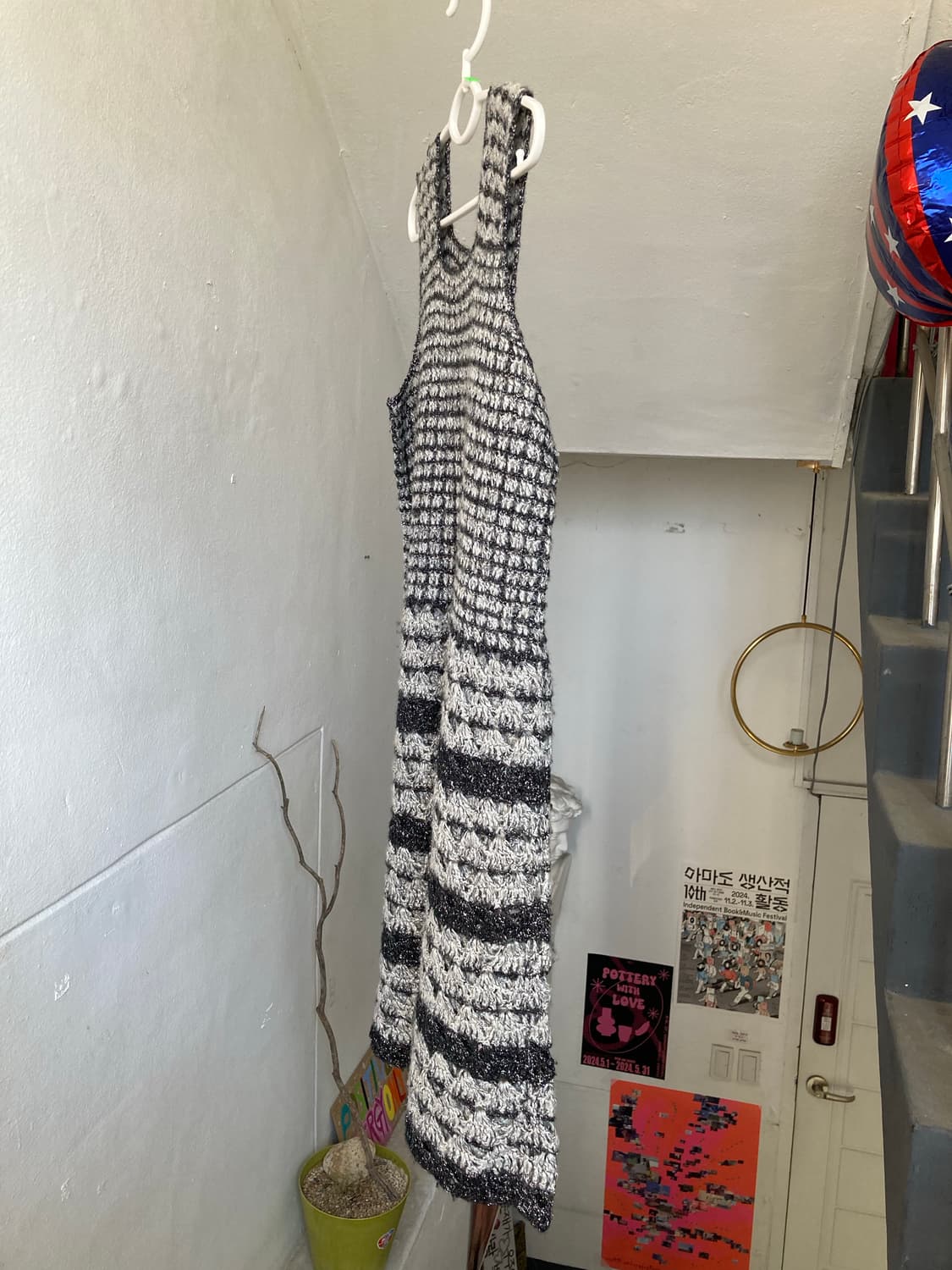 핸드메이드 뜨개 파티 드레스 상품이미지4