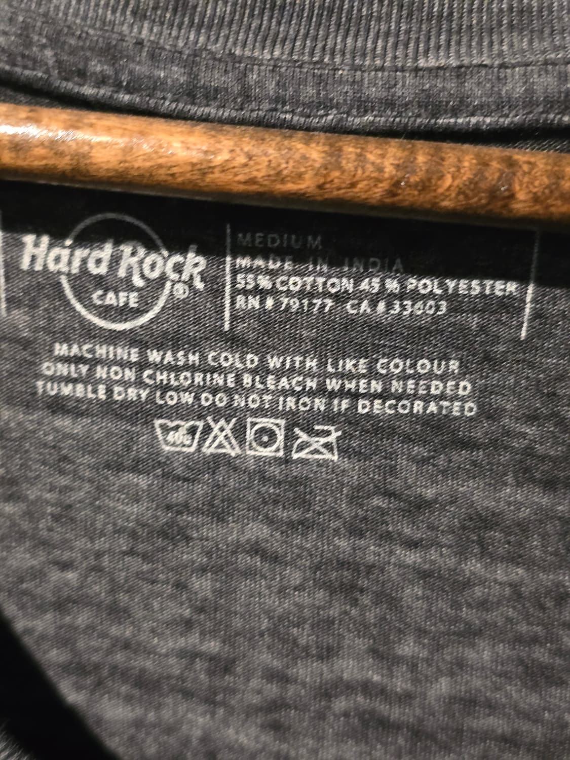  Hard Rock CAFE 요코하마 메탈릭 로고 티셔츠 상품이미지4