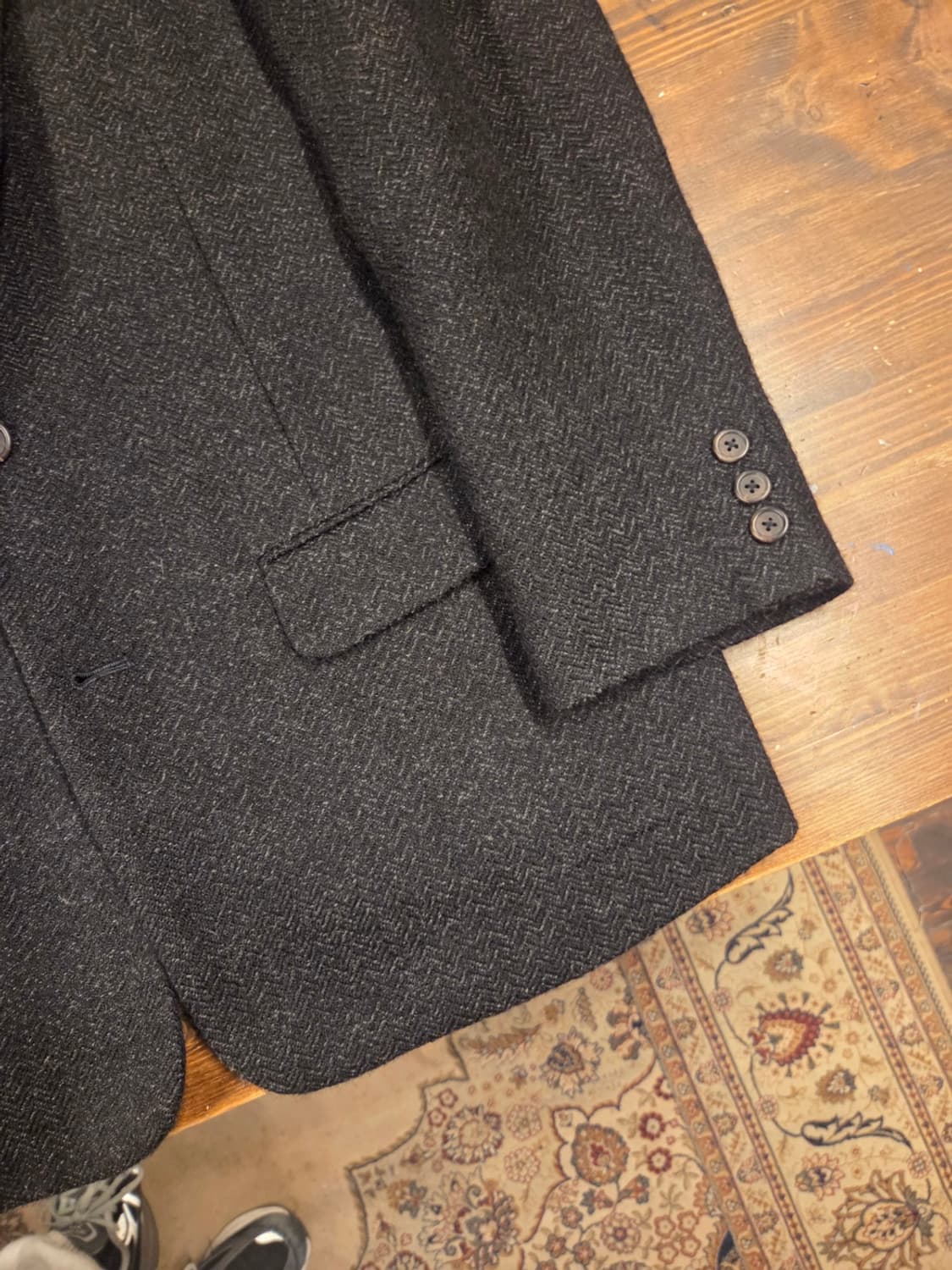 90'S 이세이 미야케 트위드자켓 상품이미지4