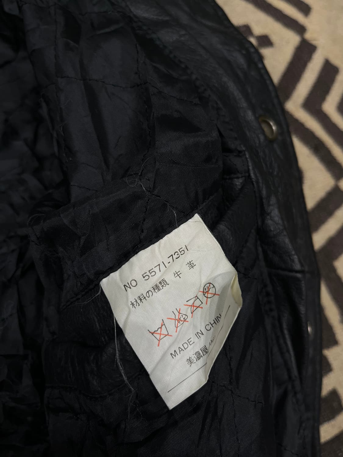 CONVERSE 컨버스 리얼레더 바시티자켓 스타디움 자켓 M 상품이미지9