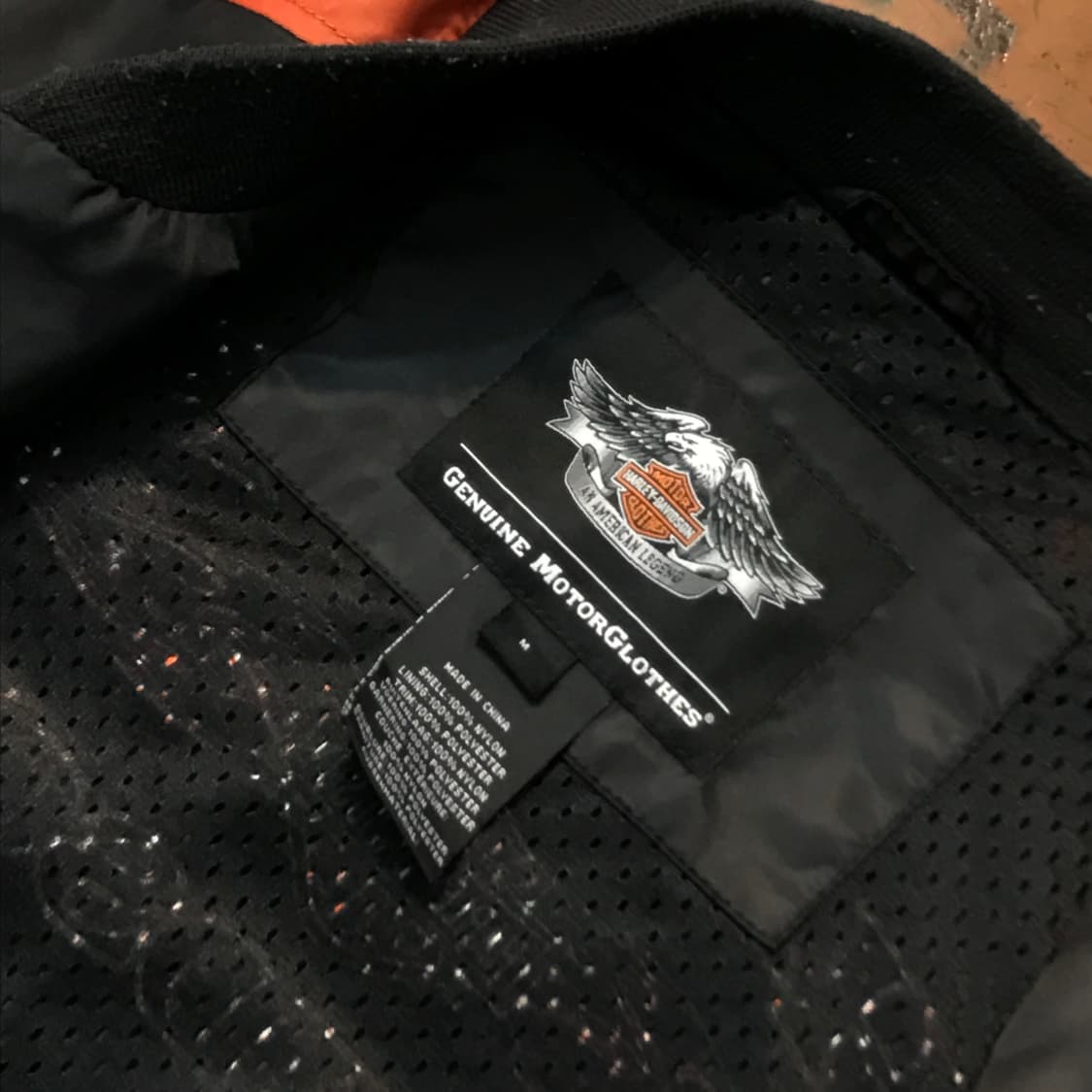 할리데이비슨 블랙 컬러링 바이커 자켓 남성 102 105 여성 오버핏 상품이미지5