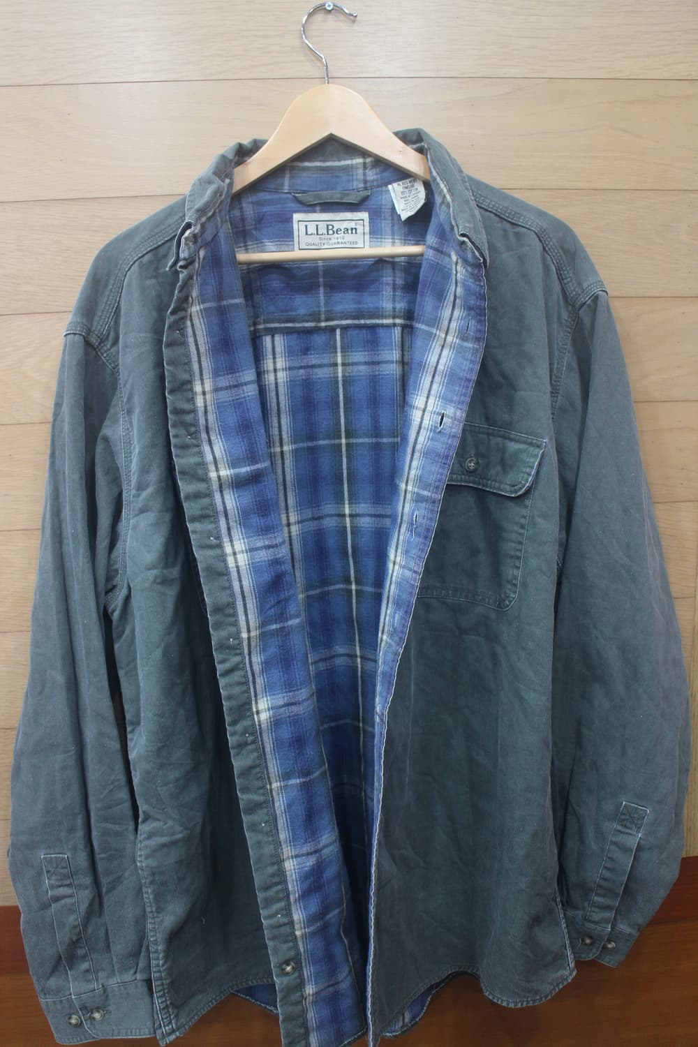 엘엘빈 usa Flannel Lined Shirt  xl 상품이미지4