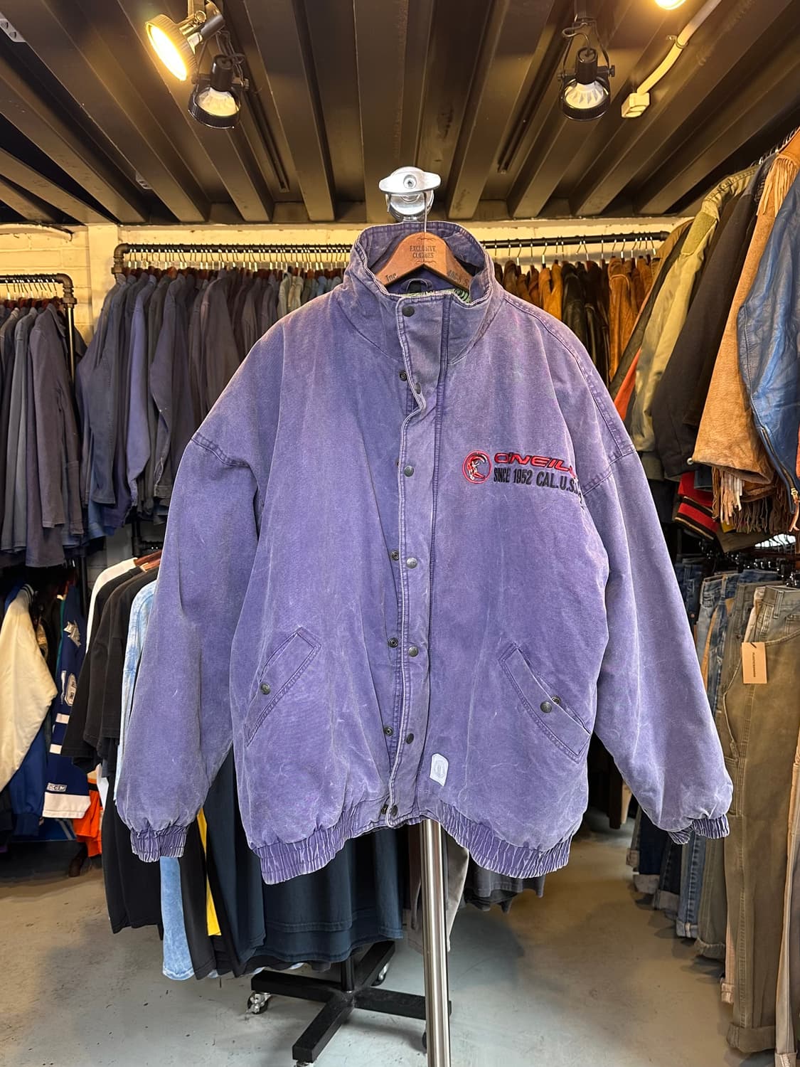 오닐 캘리포니아 페이드 로고 자수 파카 상품이미지1