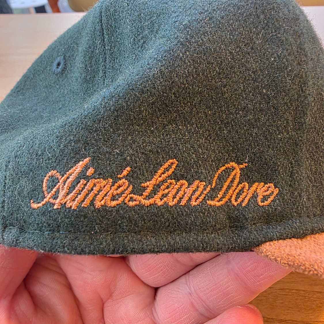 에임레온도르 X 뉴에라 뉴욕메츠 울 투톤 햇 그린 상품이미지6