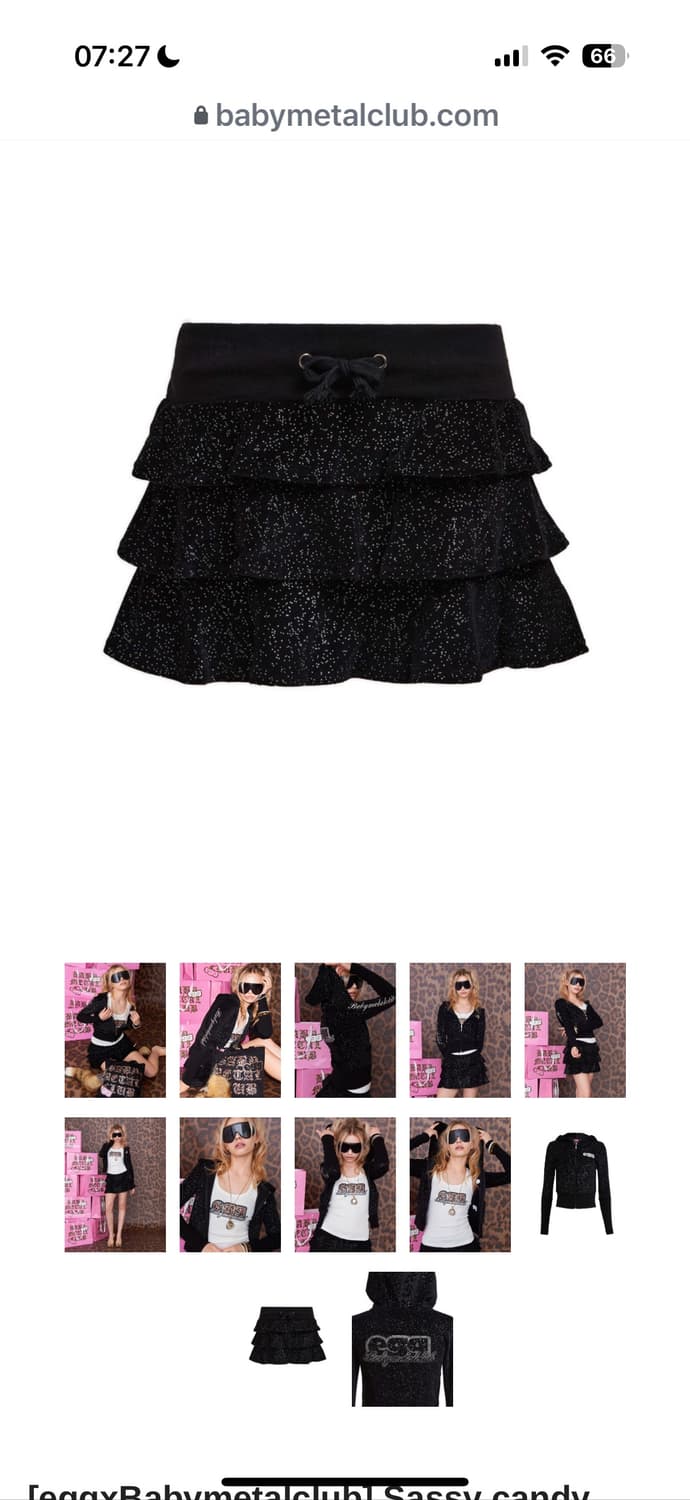 eggx베이비메탈클럽 베메클 캔디 벨루어 셋업 상품이미지3