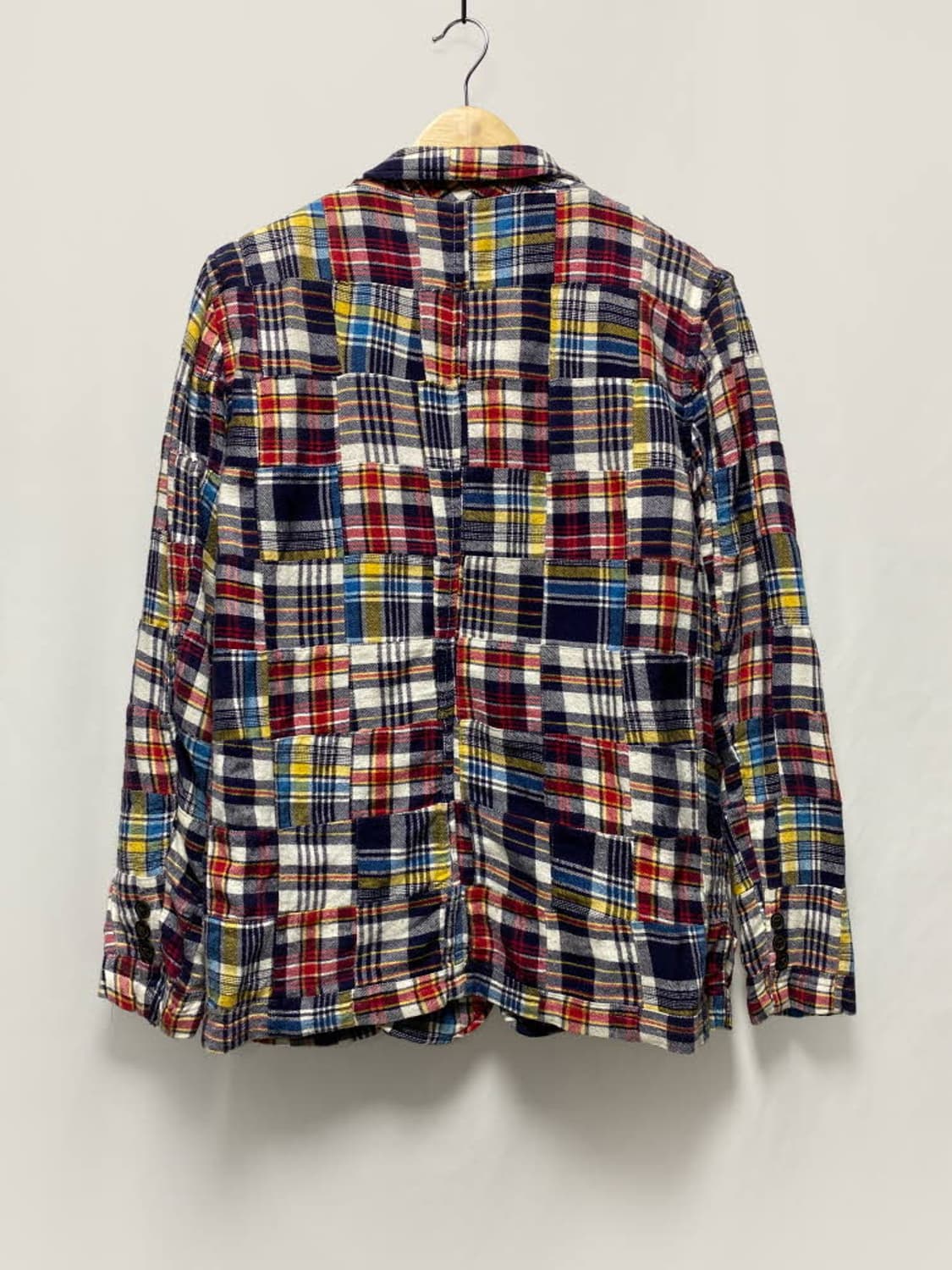 JPN madras check patchwork jk 상품이미지3