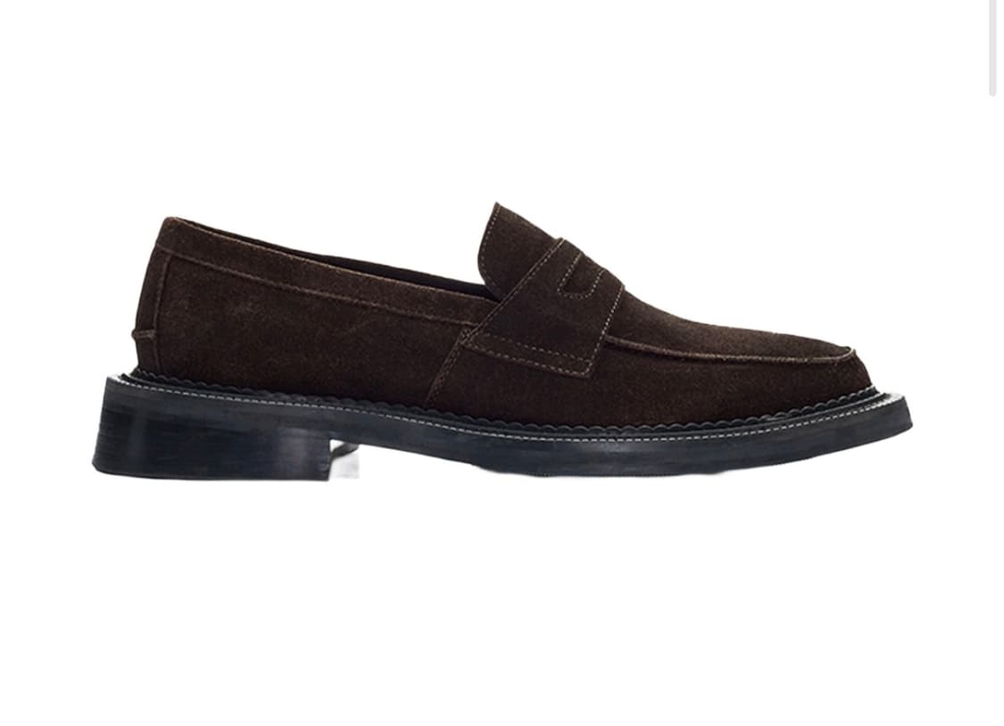 STU Office 스웨이드 로퍼 팝니다 상품이미지1