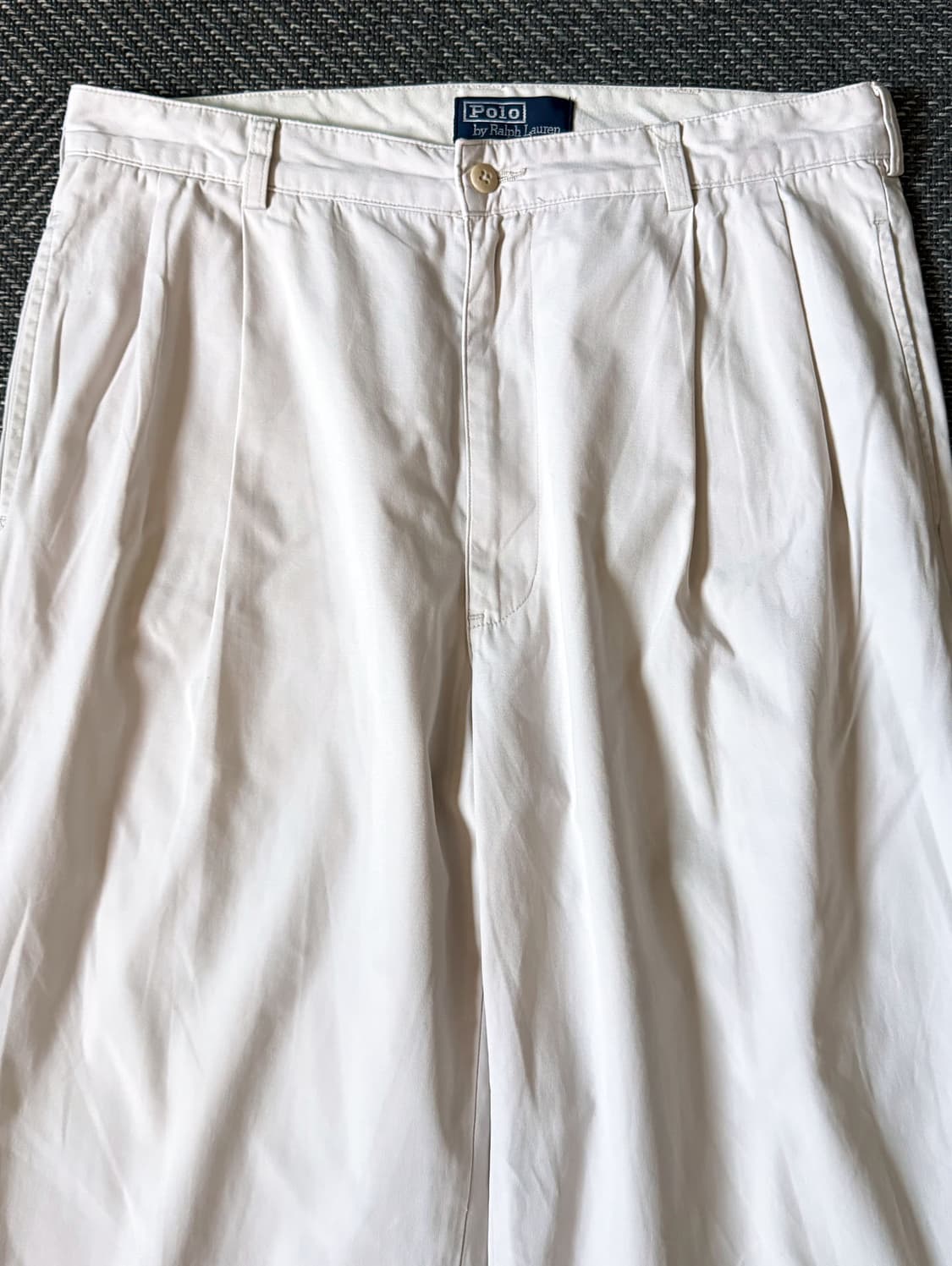 (34) 90s 폴로 랄프로렌 더블 플리츠 치노 팬츠 상품이미지2