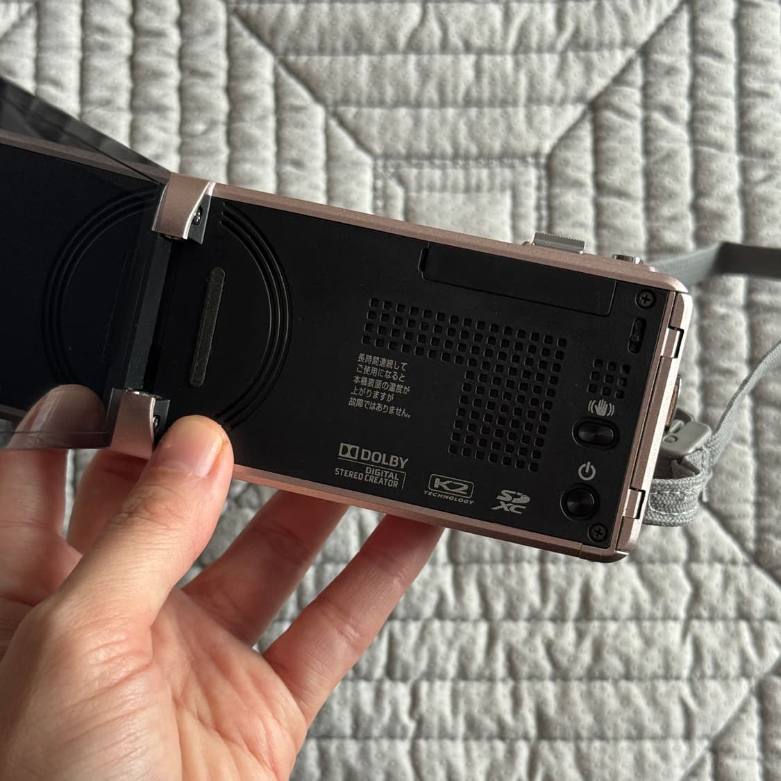 풀구성 JVC GZ-V590 핑크캠코더 빈티지캠코더 핑크디카 빅터 소니 상품이미지4