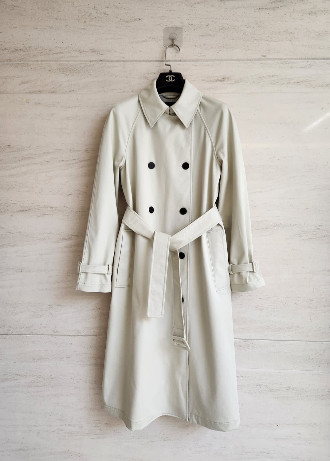 띠어리 본드 트윌 클래식 트렌치코트 0사이즈(국내44~55사이즈) 상품이미지7