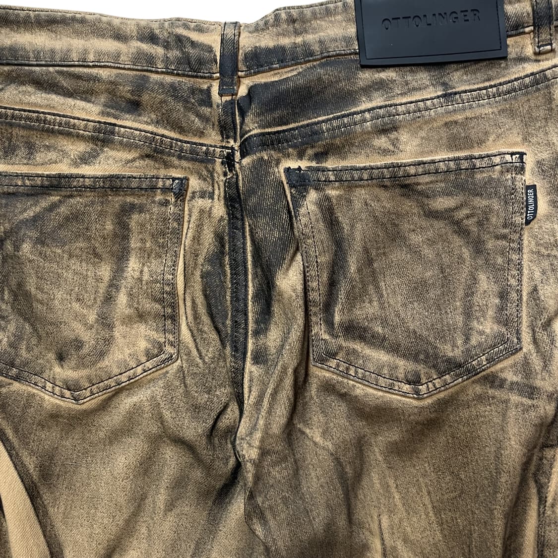 Ottolinger Draped Jeans in Beige 상품이미지6