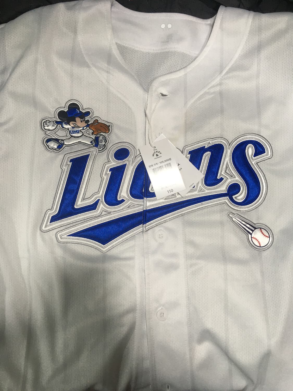 삼성라이온즈 미키 콜라보 유니폼 110 상품이미지1