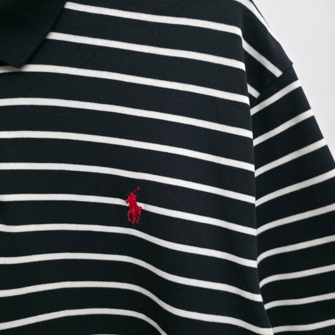 [XXL] 폴로 랄프로렌 스트라이프 반팔 카라티 상품이미지4