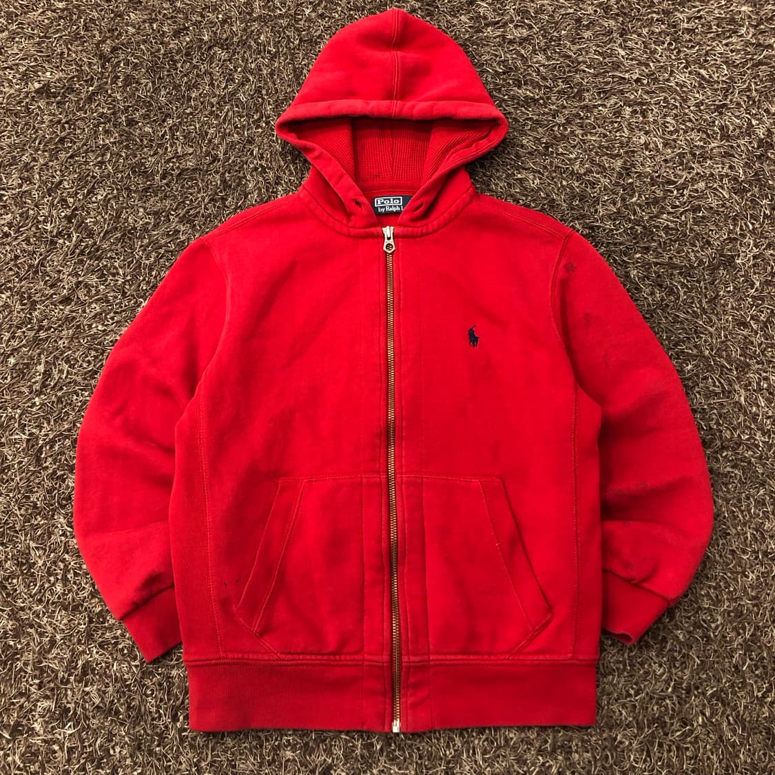 폴로 랄프로렌 오버핏 후드집업 상품이미지1