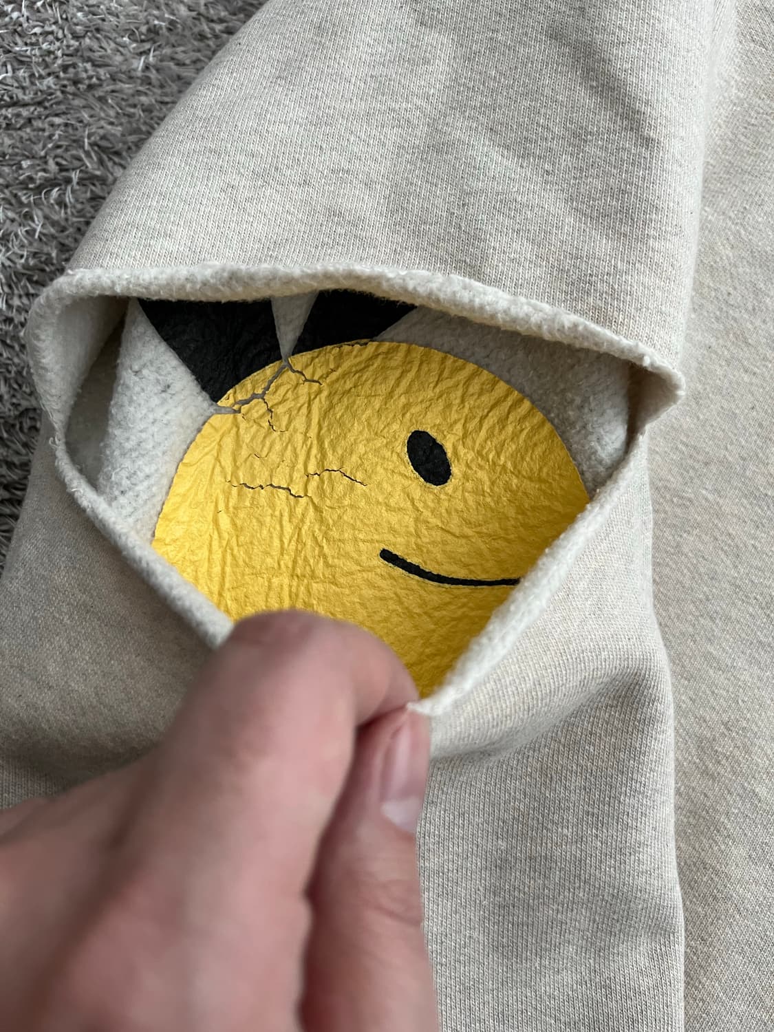 캐피탈 리버서블 엘보우 립 스웻셔츠 상품이미지2