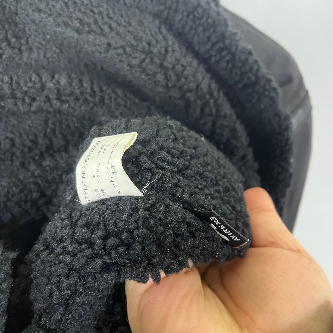 [Avirex] 아비렉스 B-7 레더포켓 무스탕 자켓 상품이미지6