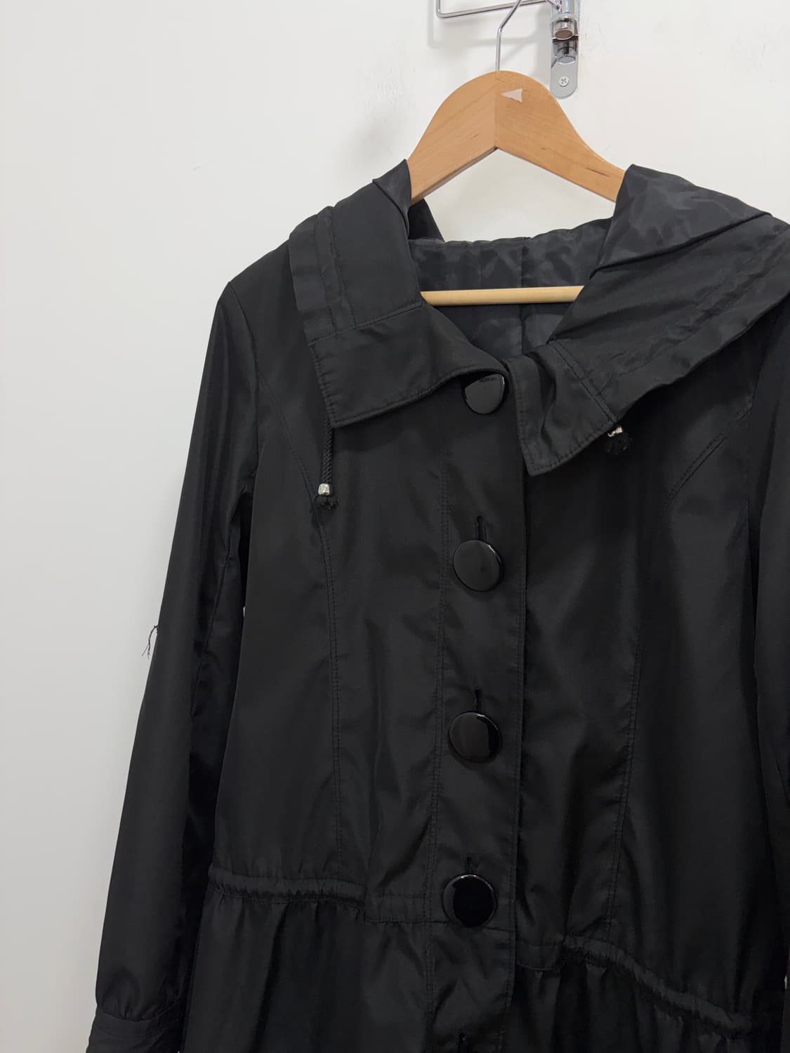 왕단추 블랙 야상 자켓  상품이미지7