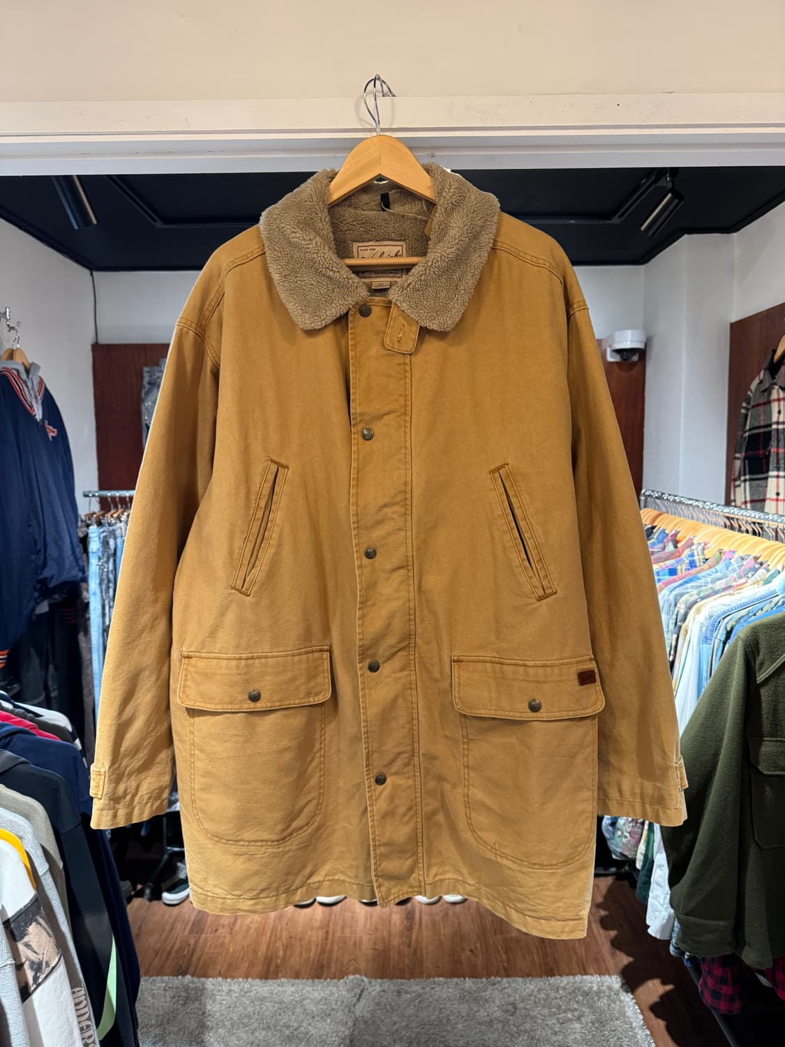 울리치 쉐르파 헌팅자켓 양털 빅사이즈 80s USA 3XL 상품이미지1