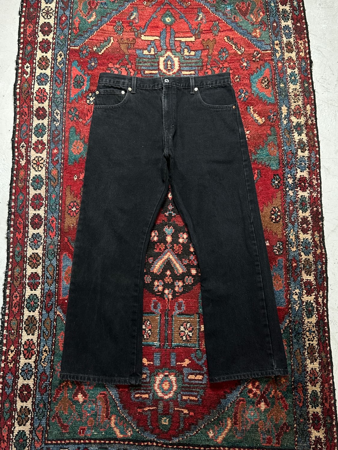 00's 리바이스 517 블랙 부츠컷 플레어진 상품이미지1