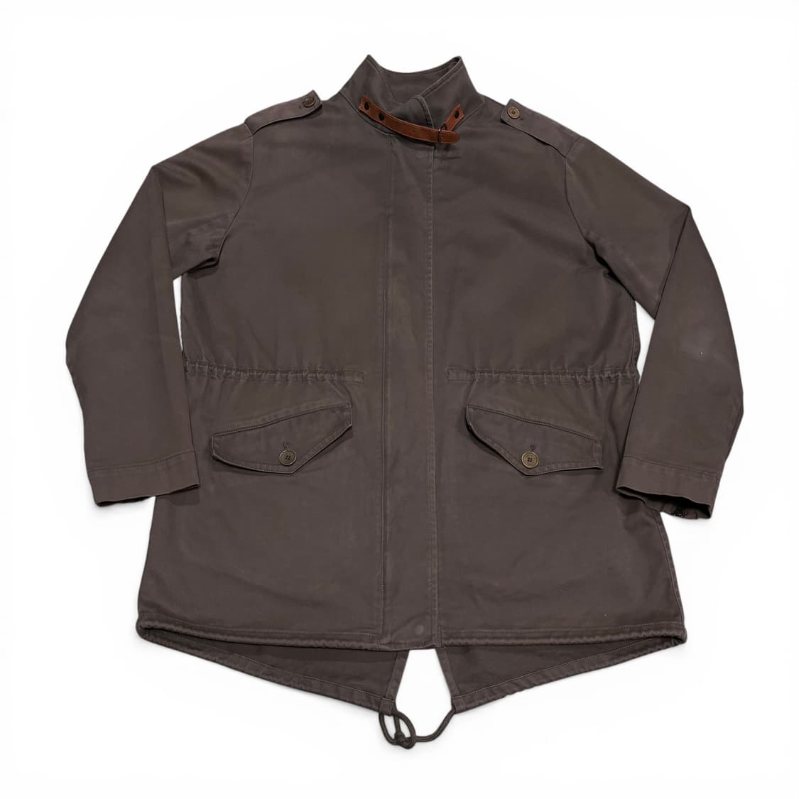 M-L 라코스테 카키 M65 피쉬테일 야상자켓 상품이미지1