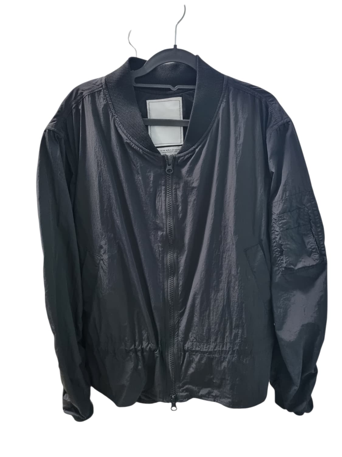 피플오브더월드 블랙 바람막이 L 상품이미지1