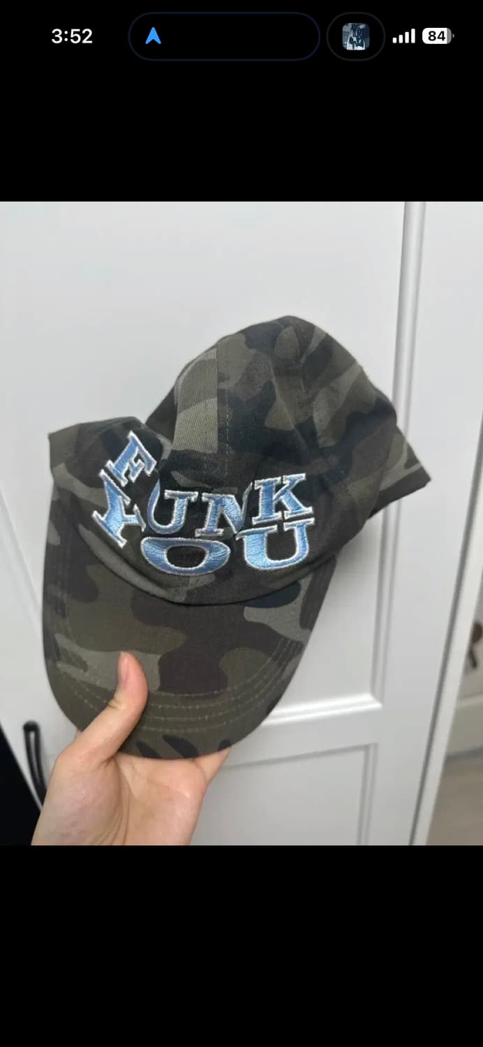 웹하우스 funk you 카모 캡 상품이미지1