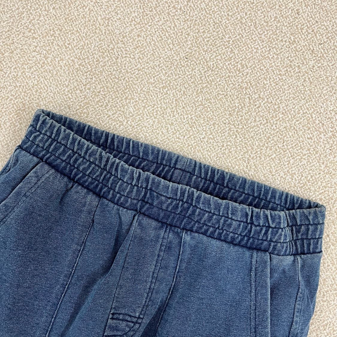 [76] NBA 데님 조거 팬츠 트레이닝 청바지 0108M1 상품이미지2