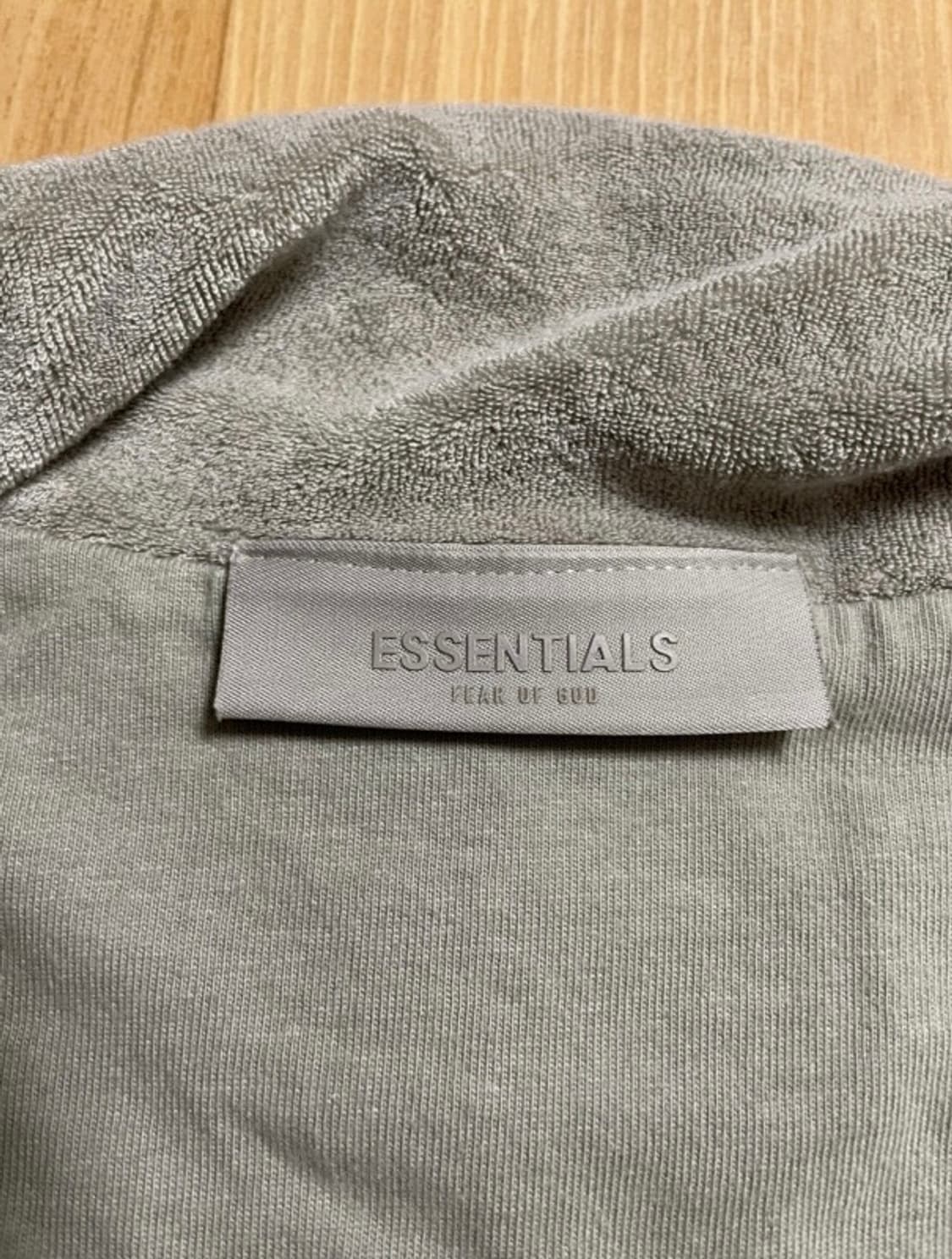 피어오브갓 테리 반팔 집업 상품이미지3