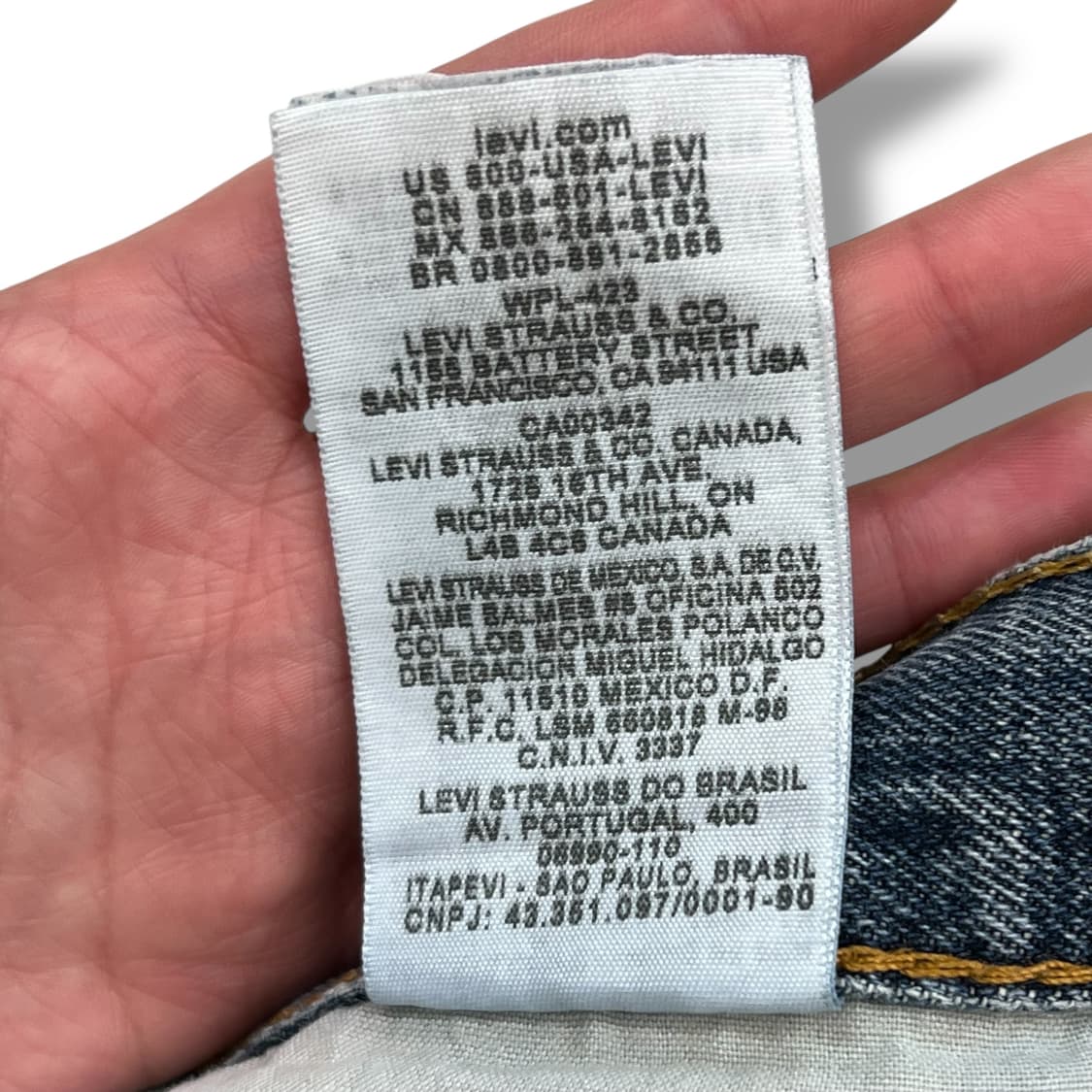 리바이스 527 데님팬츠 r2067 상품이미지8